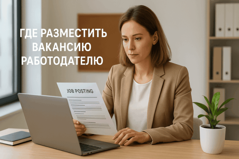 Где разместить вакансию работодателю